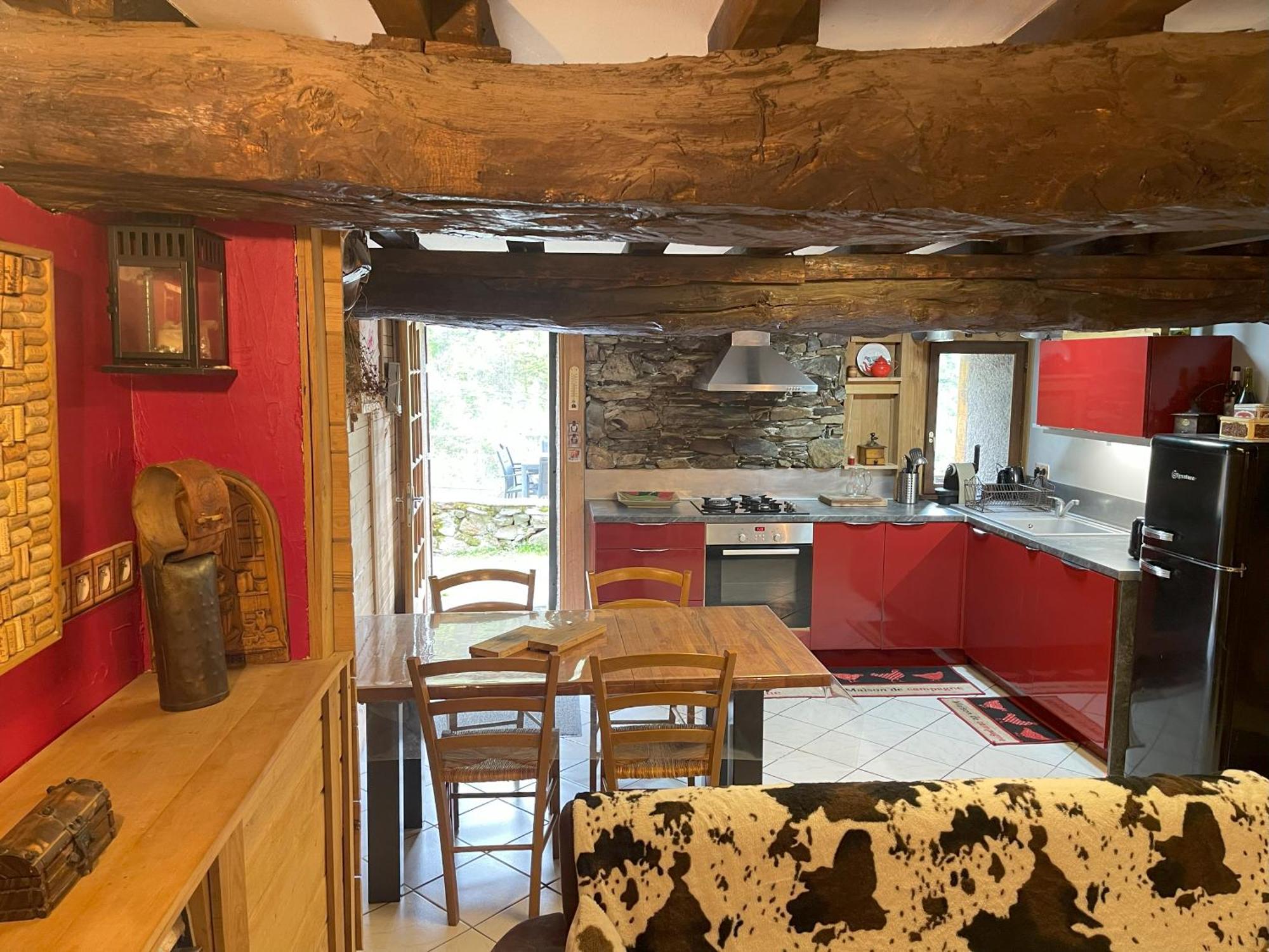 Grange Renovee, Pyrenees Ariegeoises, Gite Haute Ariege Auzat Eksteriør bilde