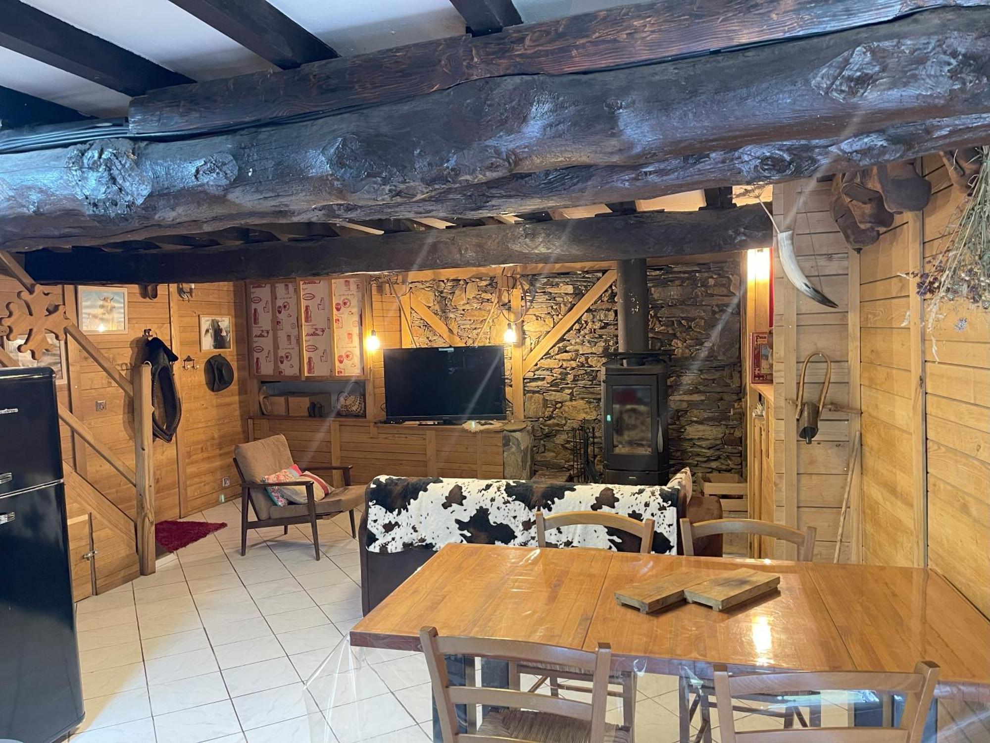 Grange Renovee, Pyrenees Ariegeoises, Gite Haute Ariege Auzat Eksteriør bilde
