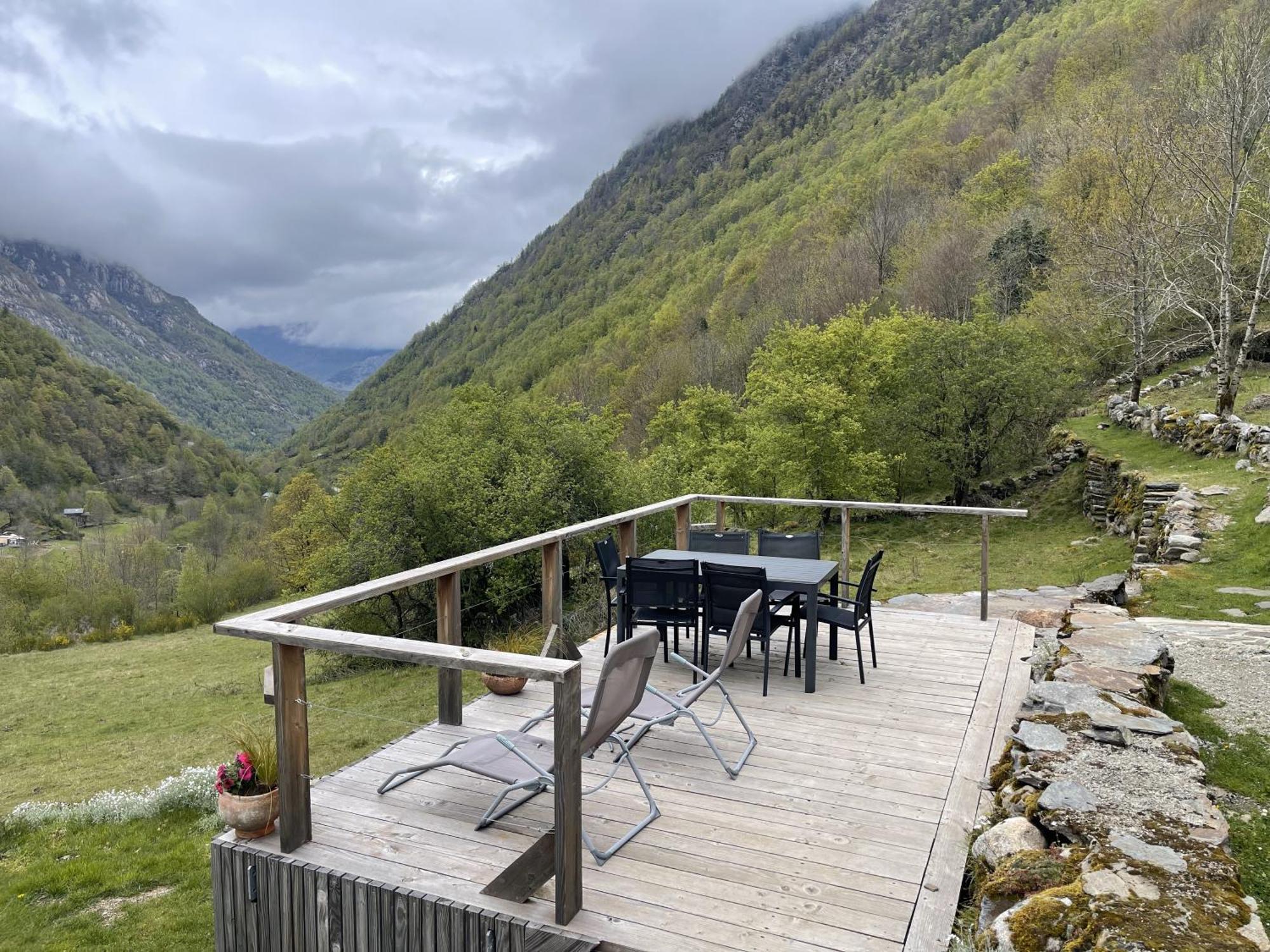 Grange Renovee, Pyrenees Ariegeoises, Gite Haute Ariege Auzat Eksteriør bilde